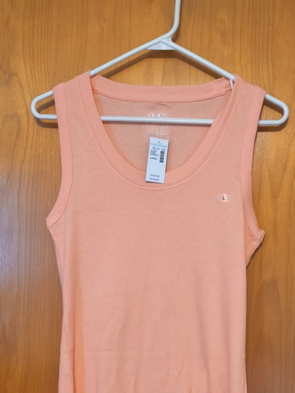 Maurices Peach Scoop Neck Tank Top